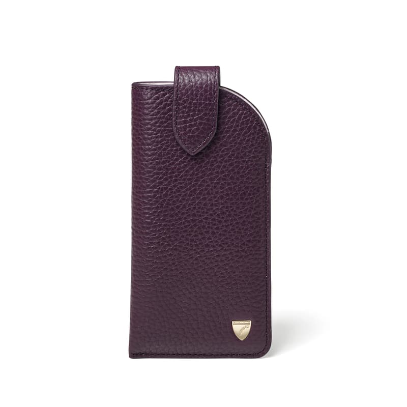 Aspinal Of London Glasses Case With Tab In Multi