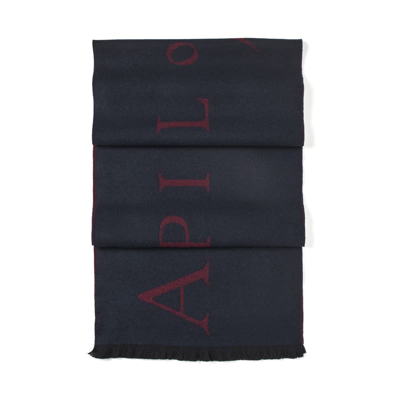 Aspinal Of London Bi-colour Aspinal Merino Wool Scarf In Gray