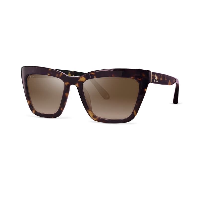 Aspinal Of London Santa Barbara Women's Sunglasses In Brown
