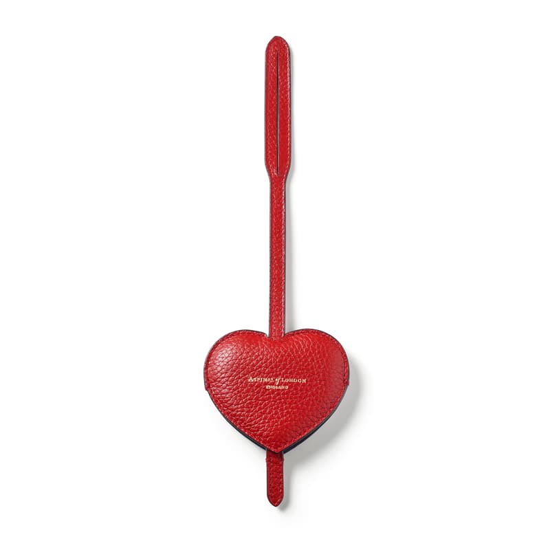 Aspinal Of London Heart Mirror Handbag Charm In Multi