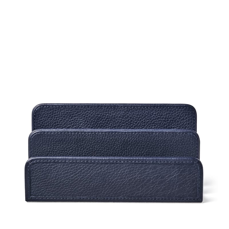 Aspinal Of London Letter Rack In Blue