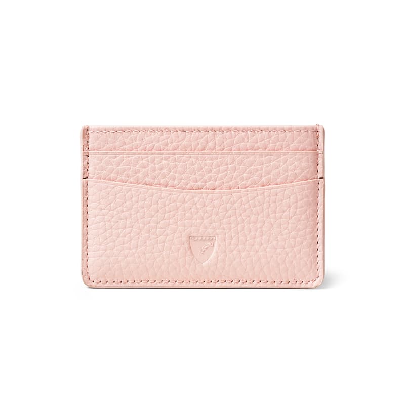 Aspinal Of London Slim Credit Card Holder In Pink