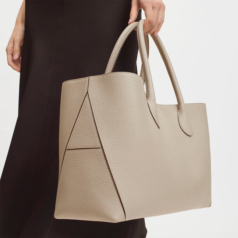 Aspinal Of London Tote In Gray