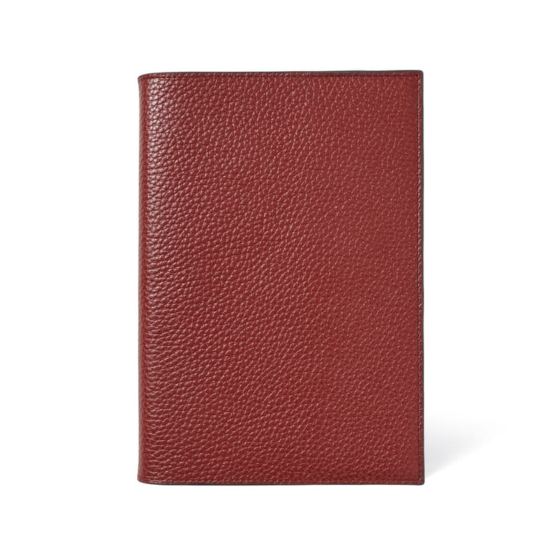 Aspinal Of London A5 Refillable Luxury Journal In Red