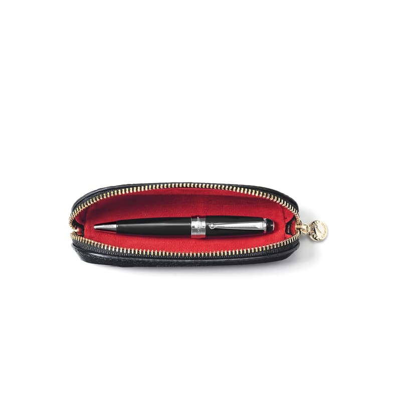 Aspinal Of London Baby Pen Case In Black