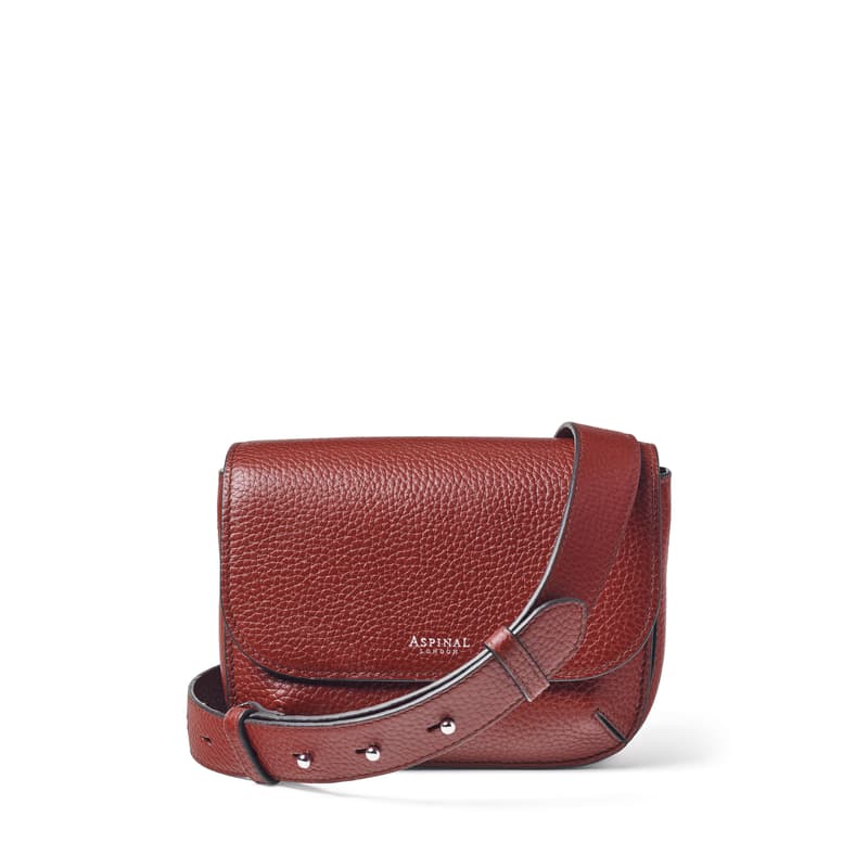 Aspinal Of London Ella Crossbody In Red
