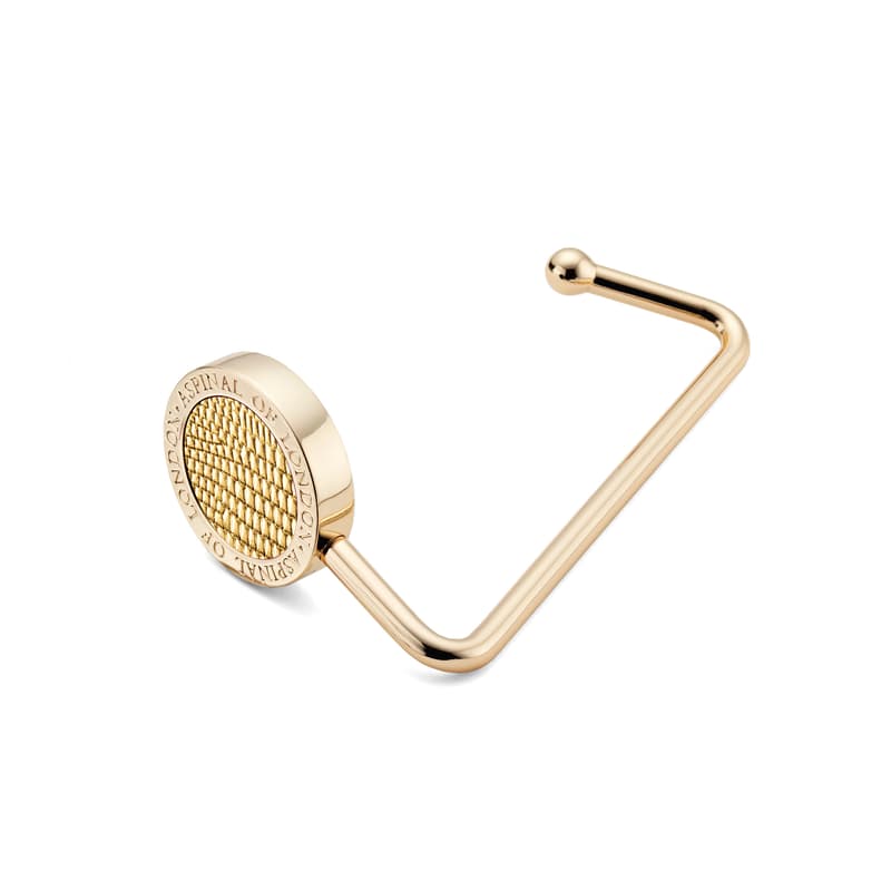 Aspinal Of London Handbag Hook In Gold