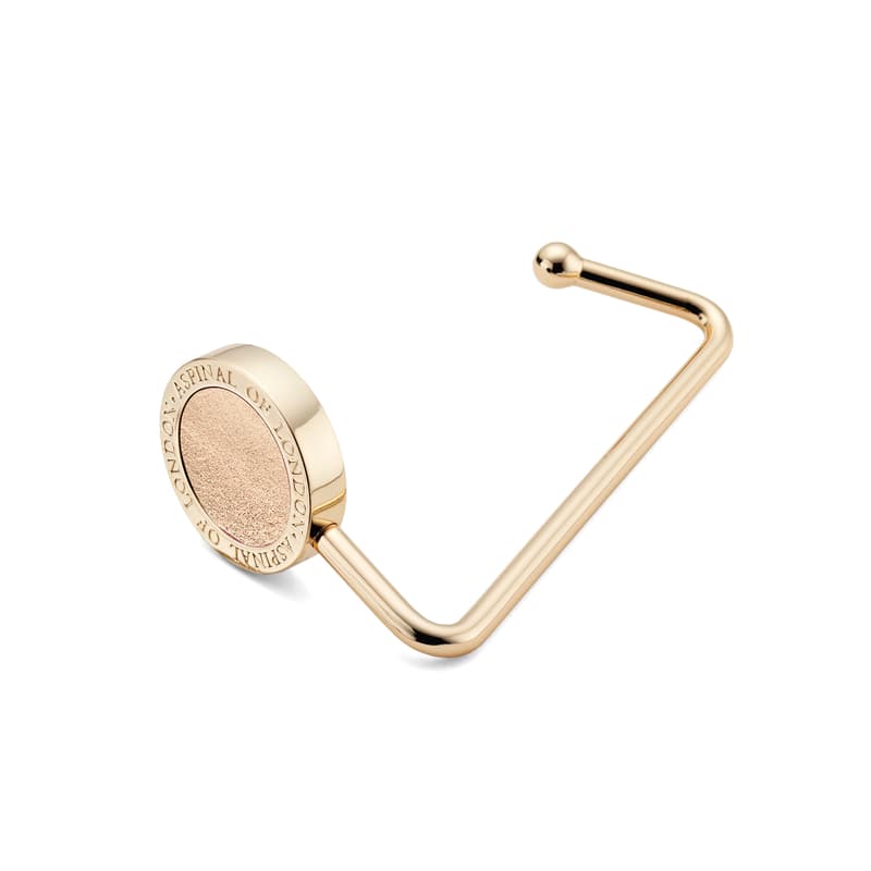 Aspinal Of London Handbag Hook In Gold