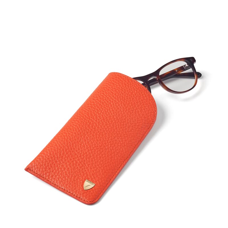 Aspinal Of London Glasses Case In Brown