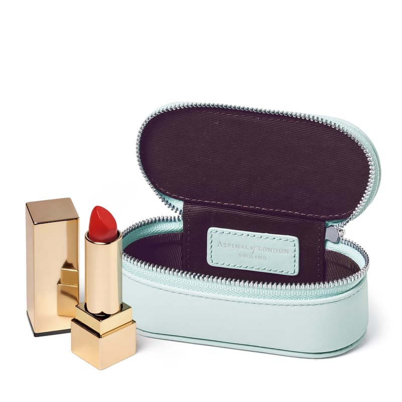 Aspinal of London Purse Tidy All in Smooth Pool Blue