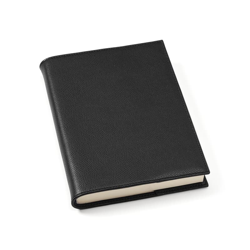 Aspinal Of London A5 Refillable Luxury Journal In Black