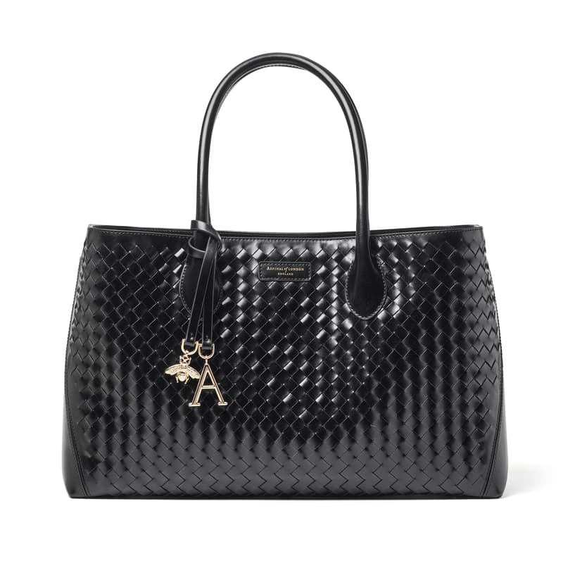 Aspinal Of London Tote In Black