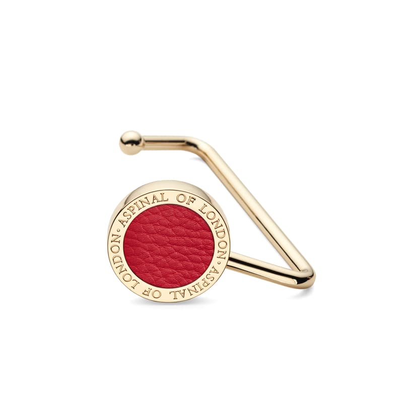 Aspinal Of London Purse Hook In Burgundy