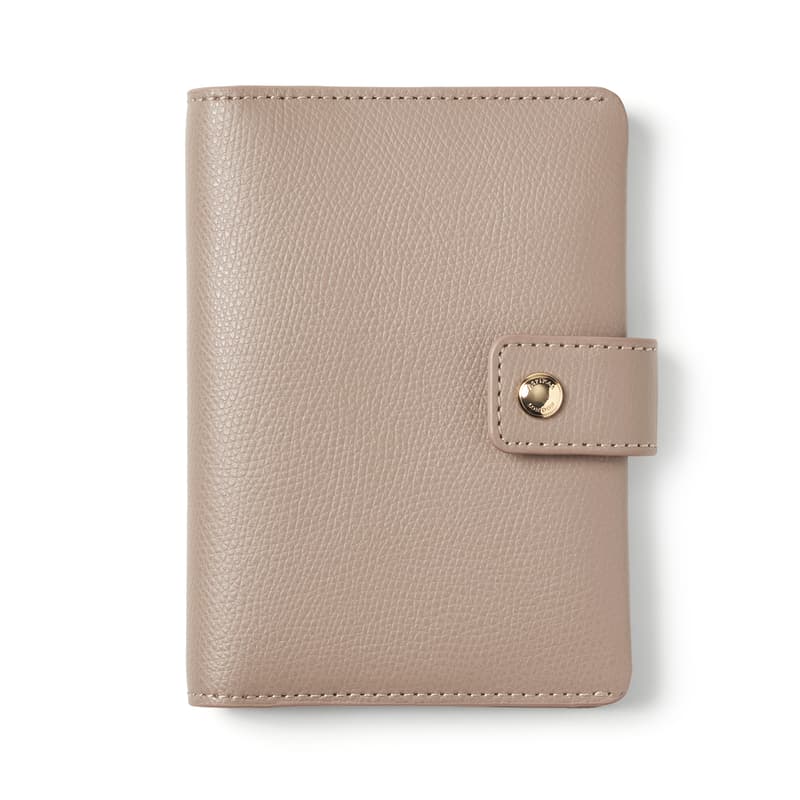 Aspinal of London Duo Passport Cover in Moleskin Soft Saffiano