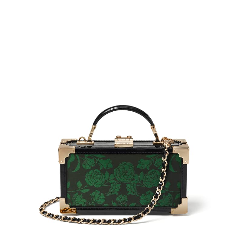 Aspinal Of London Trinket Box In Green