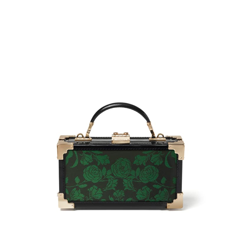 Aspinal Of London Trinket Box In Green