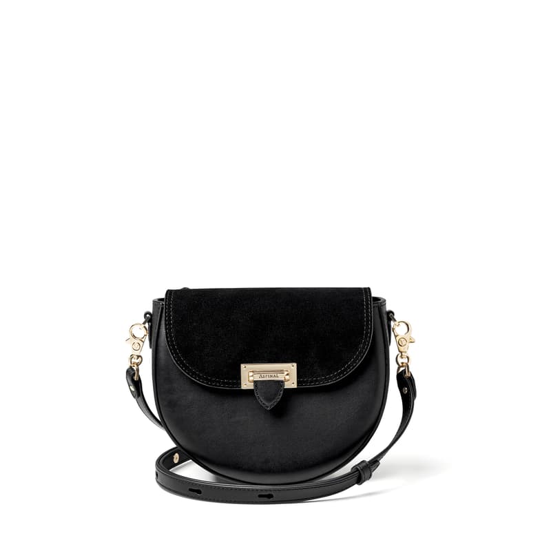 Aspinal Of London Portobello Crossbody In Blue
