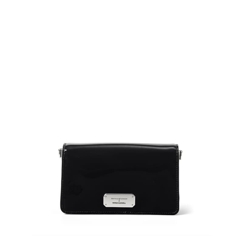 Aspinal Of London Sophie Clutch In Black