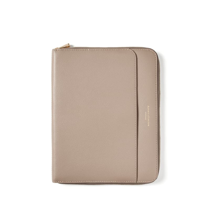 Aspinal Of London A5 Organiser Portfolio In Neutral