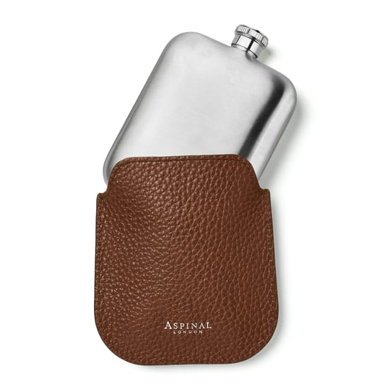 Aspinal of London Leather Flask ヒップフラスコ Aspinal Hip Flask - 5oz Leather Hipflask | Aspinal of London