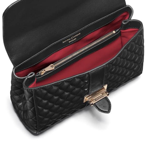 Leather Bag Aspinal Of London Lottie Bag Large Lottie Shoulder Bag