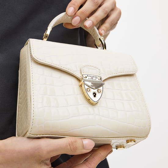 ASPINAL OF LONDON Mayfair レザーパスケース ホワイト Aspinal Of London Mayfair 2 Clutch Bag | Harrods US
