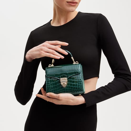 ASPINAL OF LONDON Mayfair レザーパスケース グリーン Aspinal Of London カードケース | グリーン | FARFETCH JP