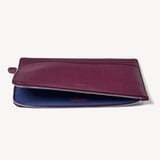 City Leather Folio Case Burgundy Saffiano