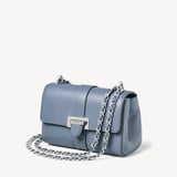 Micro Lottie Bag Heritage Blue Pebble