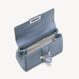 Micro Lottie Bag Heritage Blue Pebble