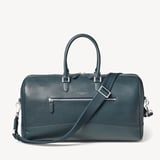 City Holdall Teal Saffiano