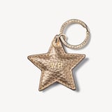 Small Star Keyring Champagne Pebble