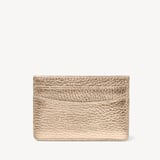 Slim Credit Card Holder Champagne Pebble