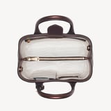 Midi London Tote Chocolate Metallic Pebble