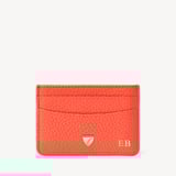 Slim Credit Card Holder Coral Pebble