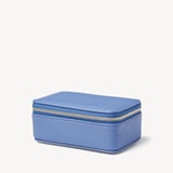 Medium Travel Jewellery Case Capri Blue Pebble
