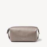Mount Street Washbag Warm Grey Saffiano