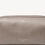 Mount Street Washbag Warm Grey Saffiano