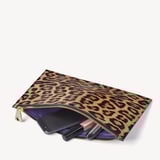 Large Essential Flat Pouch Leopard Digital Print