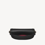 Stella Satchel Crossbody Bag Black Pebble