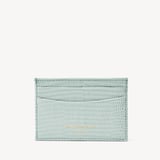 Slim Credit Card Holder Sky Blue Lizard