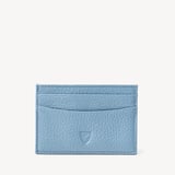 Slim Credit Card Holder Azure Blue Pebble