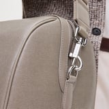 City Holdall Warm Grey Saffiano