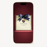 iPhone 15 Pro Max Case Navy Pebble