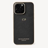 iPhone 15 Pro Max Case Black Pebble