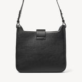 Ella Messenger Bag Black Pebble