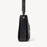 Ella Messenger Bag Black Pebble
