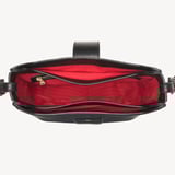 Ella Messenger Bag Black Pebble