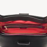 Ella Messenger Bag Black Pebble