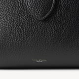 Ella Messenger Bag Black Pebble